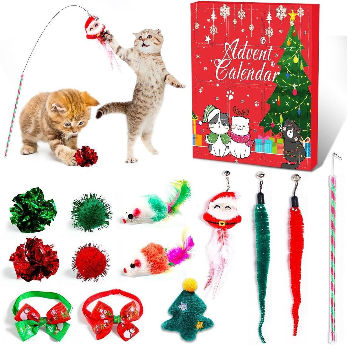 Christmas Pet Toy Advent Calendar