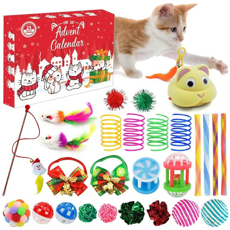 Christmas Pet Toy Advent Calendar