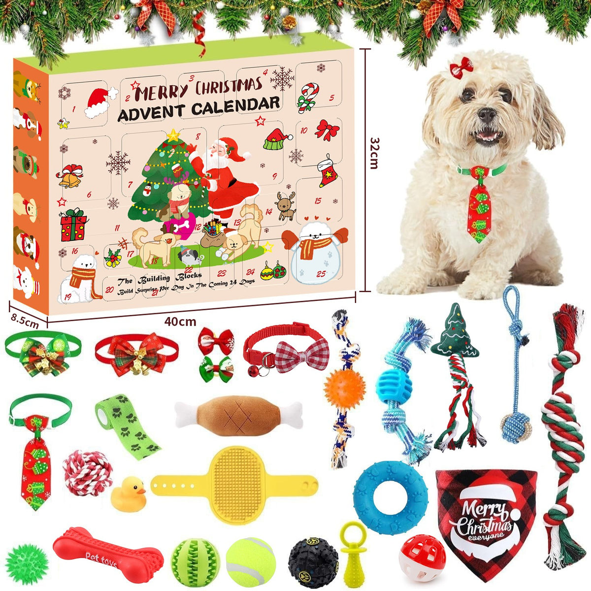 Christmas Pet Toy Advent Calendar